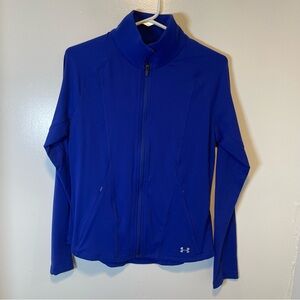 Under Armour full zip blue‎ jacket women's size medium